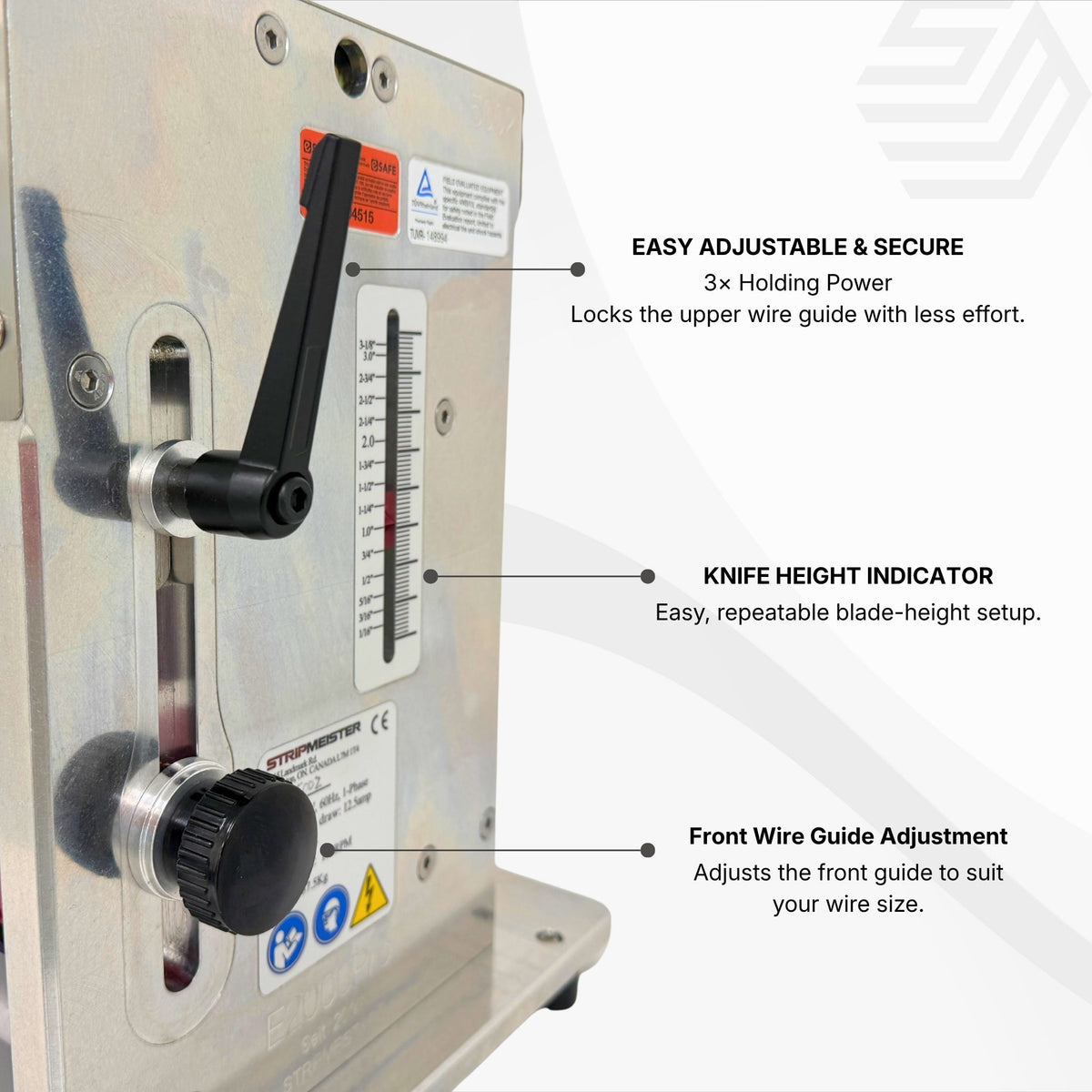 StripMeister E2000 Pro Heavy Duty Wire Stripping Machine