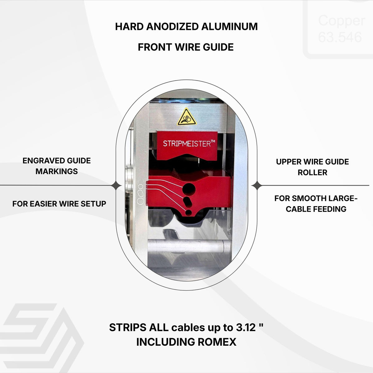 StripMeister E2000 Pro Heavy Duty Wire Stripping Machine