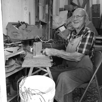 Man working on a project in a workshop