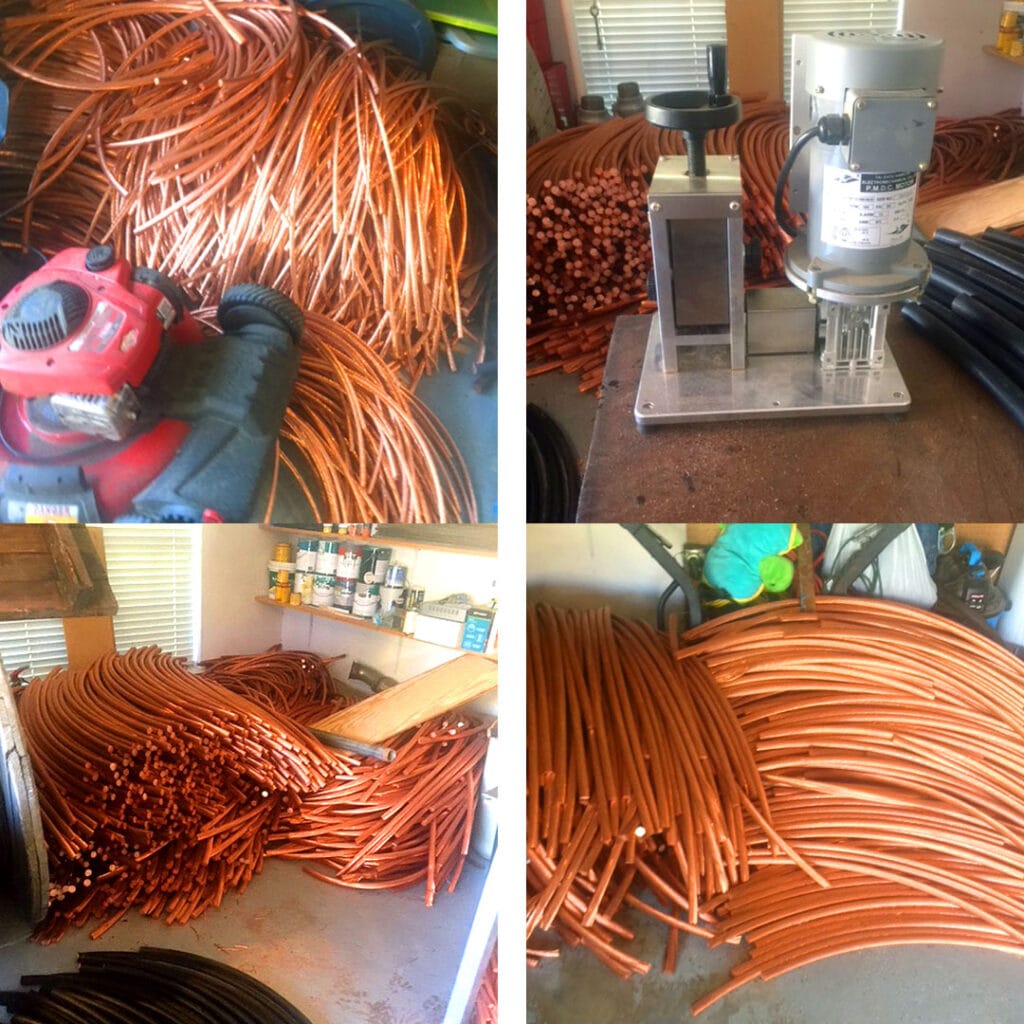Get top dollar faster for scrap copper wire